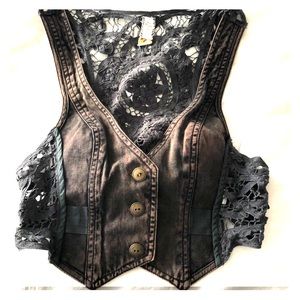 Free people boho vest